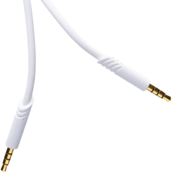 A30 1.5m Audio Cable 3.5mm aux cable for A30 headset - White
