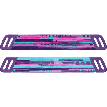 STRAPS Reversible soft headbands in colorful patterns for G733 and G335 headsets. - Purple Glitch