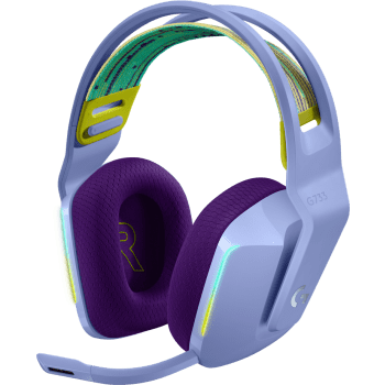 G733 LIGHTSPEED Wireless RGB Gaming Headset - Lilac