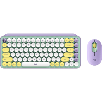 POP Keys + POP Mouse Wireless Mechanical Keyboard and Mouse with Customizable Emoji - Daydream English