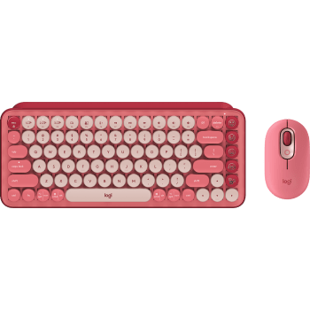 POP Keys + POP Mouse Wireless Mechanical Keyboard and Mouse with Customizable Emoji - Heartbreaker English