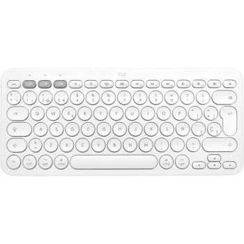 K380 MULTI-DEVICE BLUETOOTH KEYBOARD FOR MAC Minimalist keyboard for macOS computers, iPads, iPhones - Off-white Español (Qwerty)