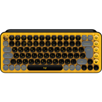POP Keys Wireless Mechanical Keyboard with Customizable Emoji Keys - Blast Pусский (Йцукен/Qwerty)