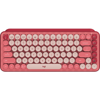 POP Keys Wireless Mechanical Keyboard with Customizable Emoji Keys - Heartbreaker English