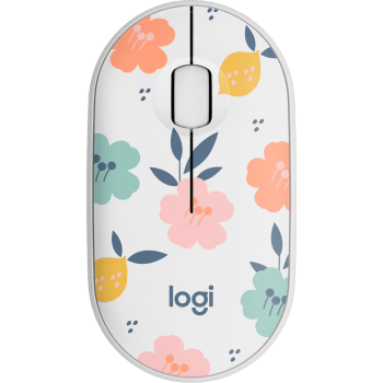 M340 Collection Slim, compact wireless mouse in a range of patterns. Enjoy silent clicks and a strong wireless connection. - Floral Bouquet
