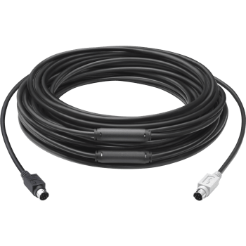 GROUP 15M EXTENDED CABLE 15 meter cable for video conferences in larger rooms - Black