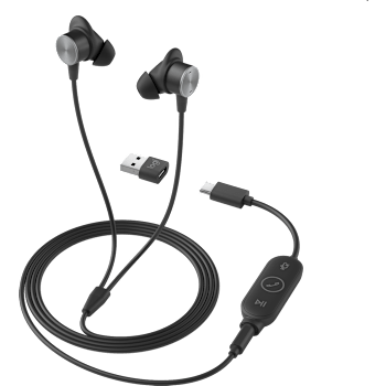 Zone Wired Earbuds - Graphite