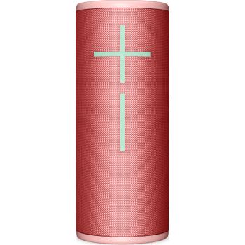 BOOM 4 Super-portable wireless Bluetooth speaker: balanced 360° sound, deep bass, one-touch music control, water, dust & drop proof, and stunning high-performance fabric. It’s the ultimate go-anywhere speaker. - Raspberry Red STANDALONE SPEAKER