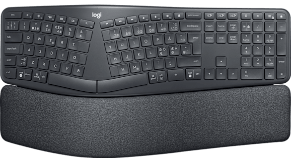 ERGO K860 - Grafiitinharmaa - Tanska / Norja / Ruotsi / Suomi (QWERTY)