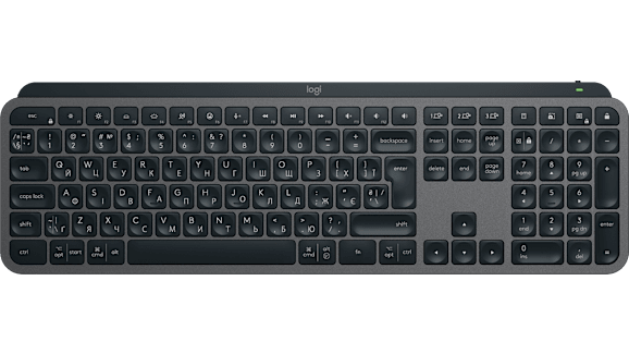MX Keys S - Grafitowy - Ukraiński (QWERTY)