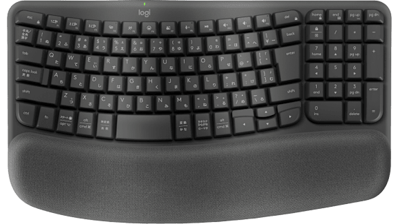 Wave Keys - グラファイト - 日本語