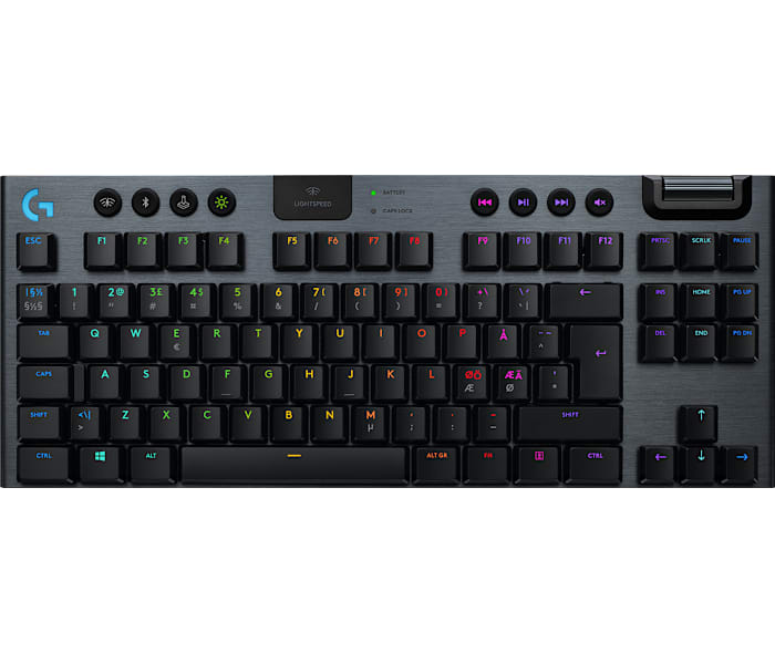 Logitech G915 TKL Tenkeyless LIGHTSPEED Keyboard - Logitech G Gaming Keyboard