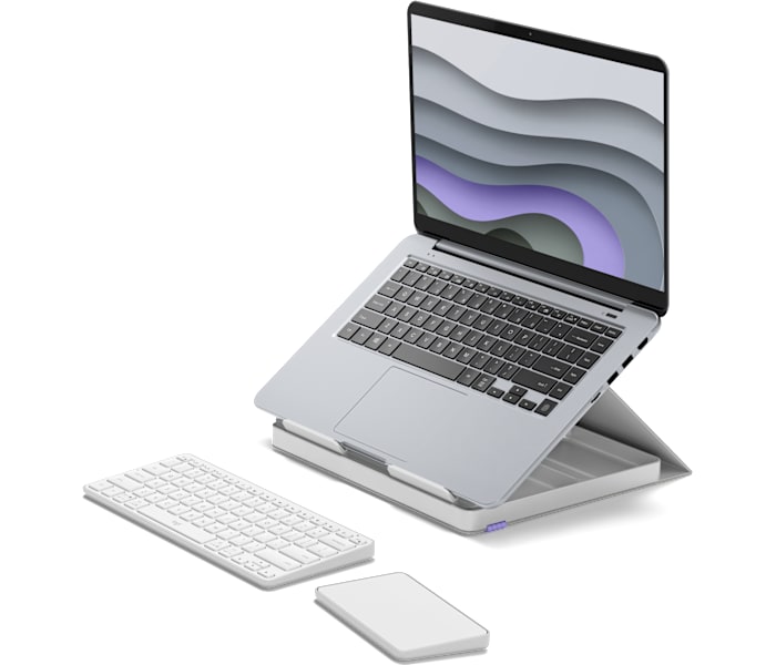Logitech Buy Casa Pop - Up Desk in Nordic Calm