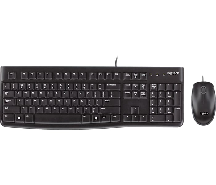 Logitech MK120 USB Keyboard & Mouse Combo