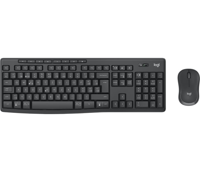 Logitech MK370 Wireless Keyboard Mouse Combo for Business