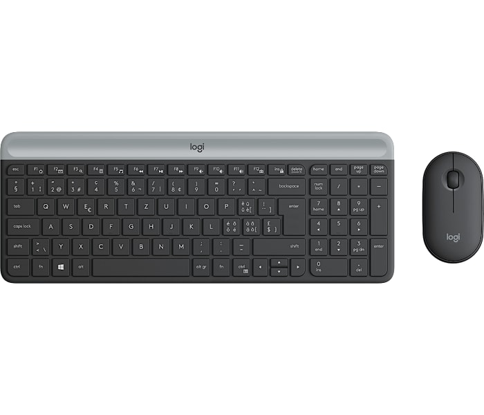 Logitech MK470 Slim Wireless Keyboard and Mouse Combo