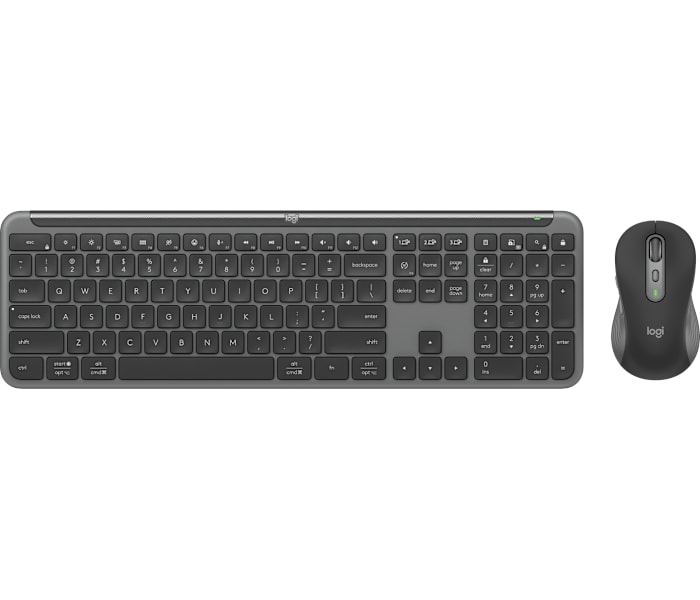 Logitech Buy Signature Slim Keyboard Mouse Combo MK955 in Graphite