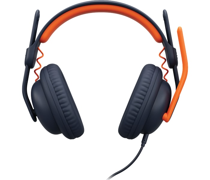 Logitech Zone Learn Wired Headset in Orange