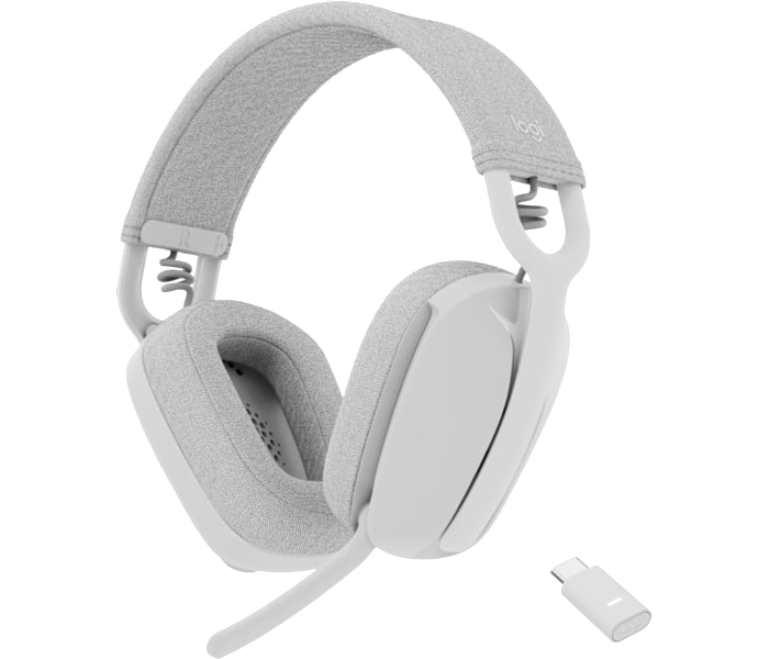 Logitech Zone Vibe Wireless Headset for Business in Off-White
