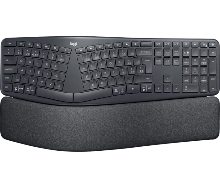 Clavier Logitech ERGO K860 sans fil en deux parties