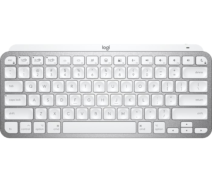 Logitech MX Keys Mini for Mac - Bluetooth Keyboard in Pale Grey