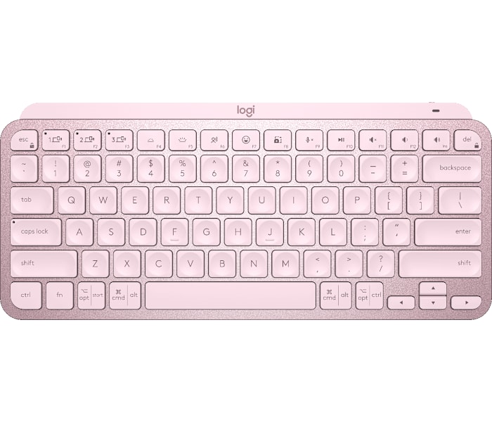 Logitech MX Keys Mini Wireless Keyboard in Rose