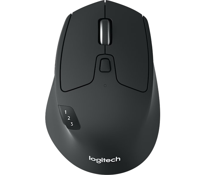 Logitech M720 Triathlon Multi-Computer Wireless Mouse in Black