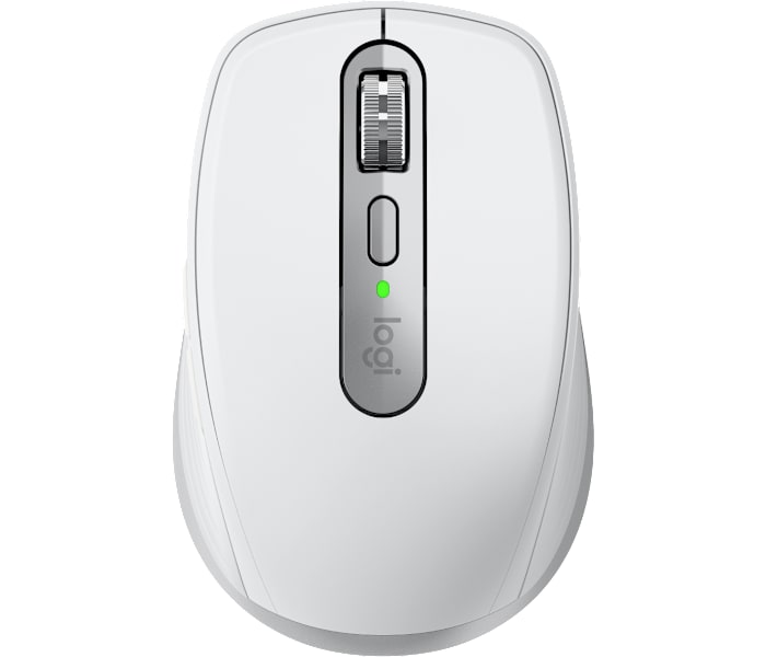 Logitech MX Anywhere 3S for Mac Compact Wireless Performance Mouse in Pale Grey