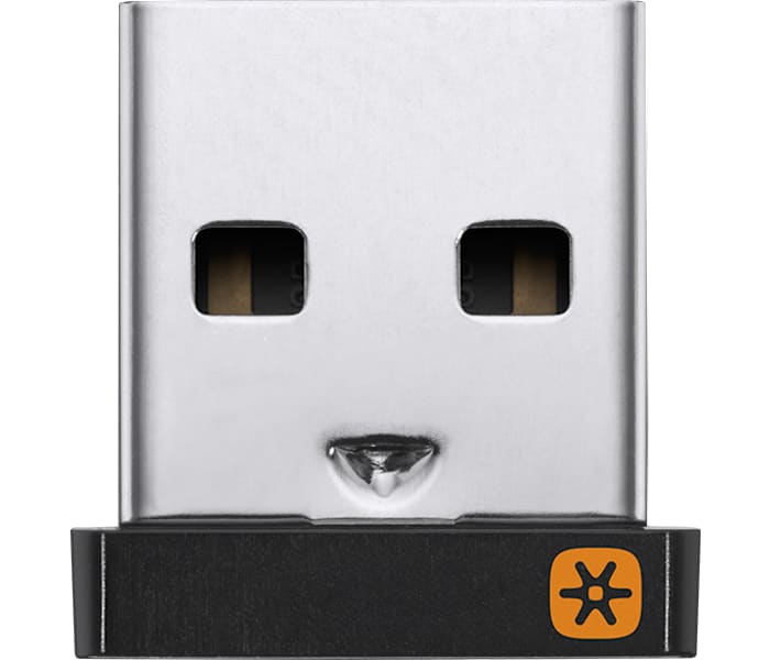 Logitech Unifying Receiver for Connecting Multiple Devices in Black