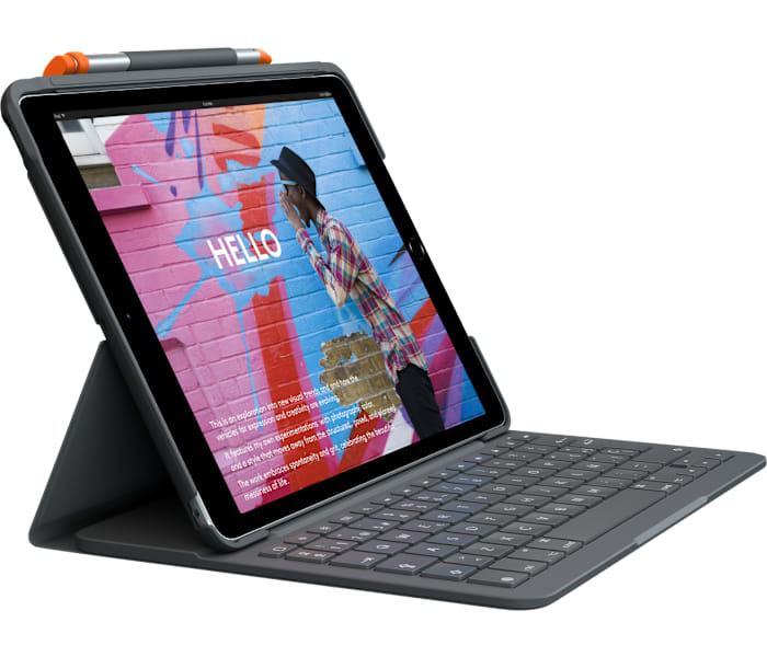 Logitech Slim Folio iPad Keyboard Case for iPad and iPad Air