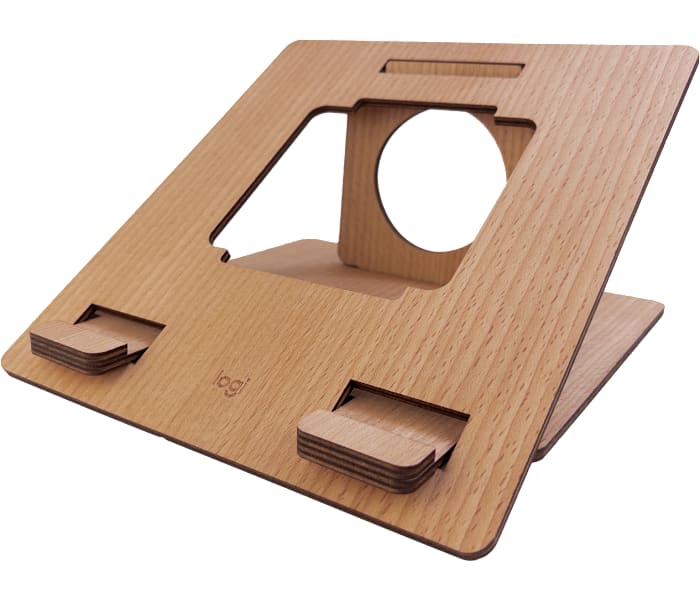 Logi Wooden Laptop Stand