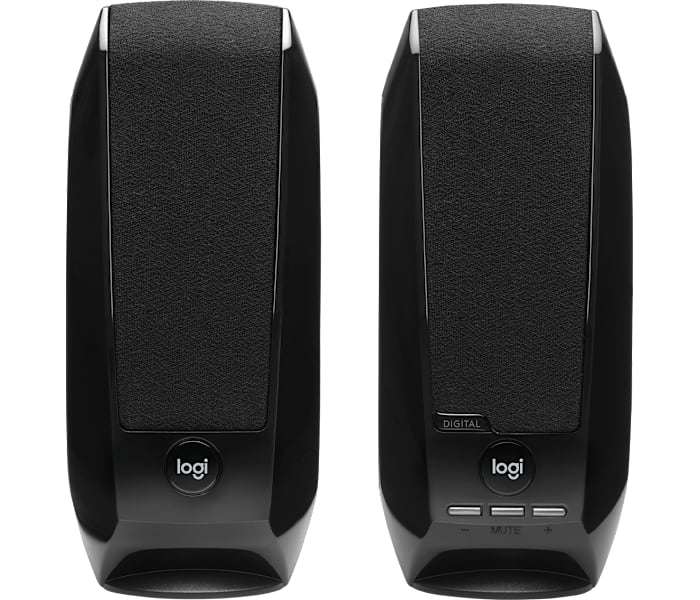 Logitech S150 USB Stereo Speakers for Desktop or Laptop in Black