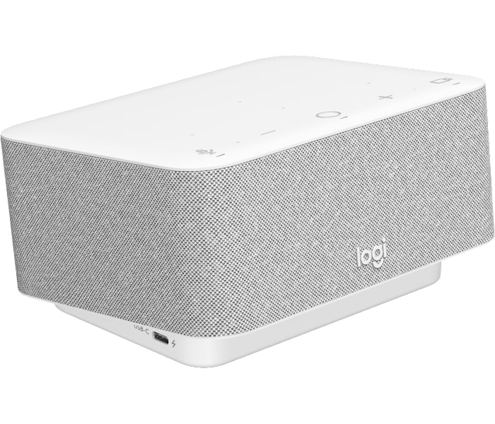 Logitech Logi Dock - All-In-One Docking Station, Speakerphone in Off-White