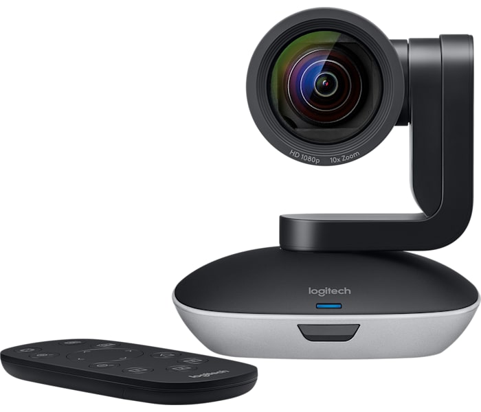 Logitech PTZ Pro 2 Video Conference Camera & Remote in Dark Grey