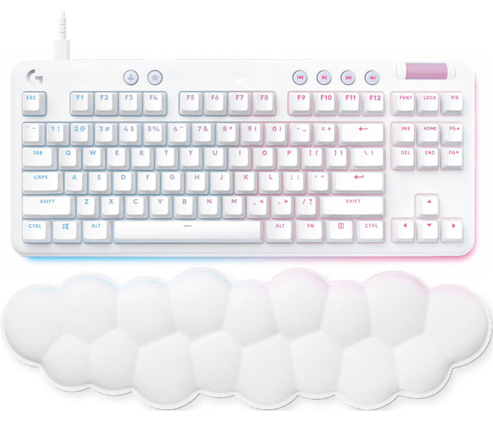 Logitech G Refurbished G713, Tactile in White