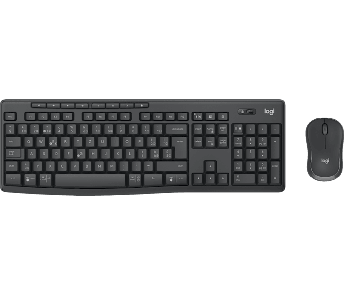 Logitech MK370 Wireless Keyboard Mouse Combo for Business