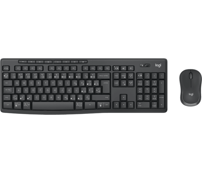 Logitech Mk370 Wireless Keyboard Mouse Combo For Business