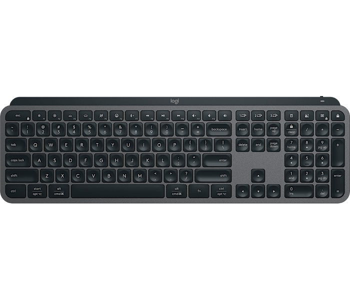 Logitech Buy MX Keys S Keyboard - Full-Size or Mini in Graphite