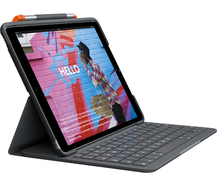 Étui clavier Logitech Slim Folio pour iPad et iPad Air