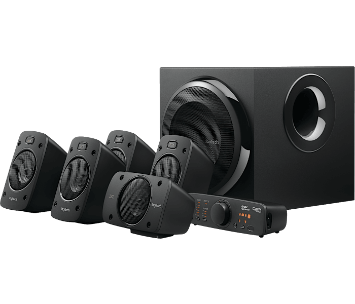 Logitech Z906 5.1 Surround Sound Speakers System in Black
