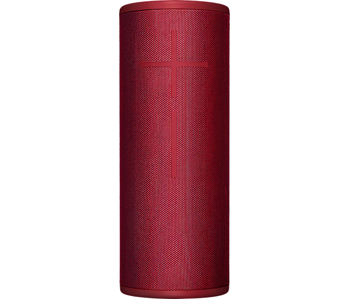 Logitech MEGABOOM 3 Bluetooth Speaker | Ultimate Ears Speaker with Thundering Bass in Sunset Red