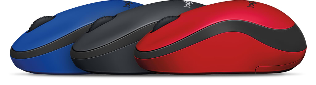 Logitech M220 Wireless Mouse with Silent Clicks