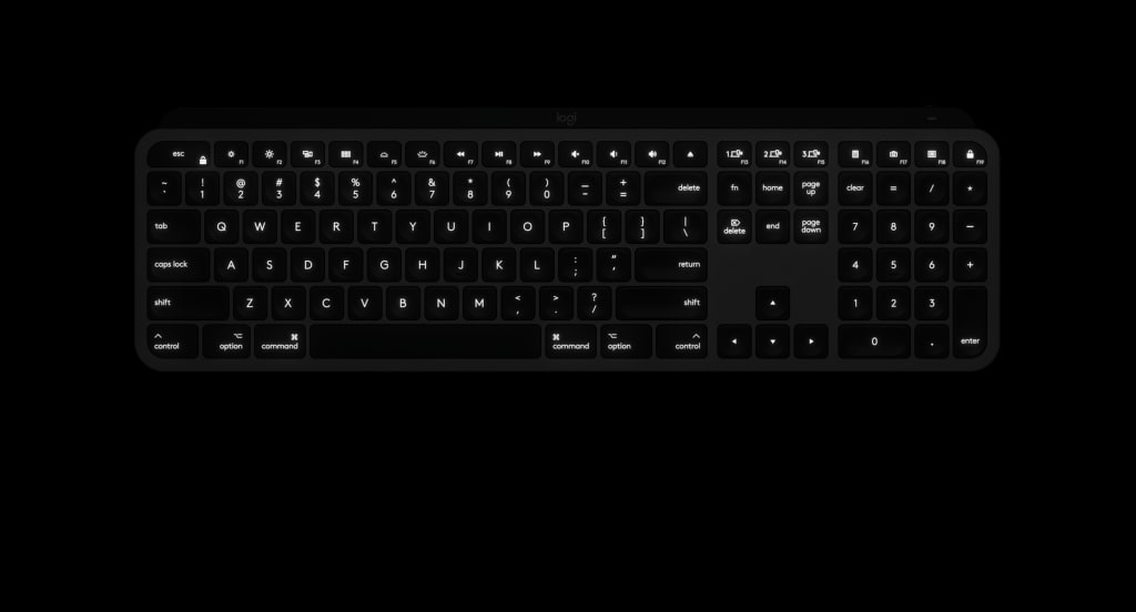 ロジクールmx Keys Mac用 ワイヤレス イルミネーション キーボード