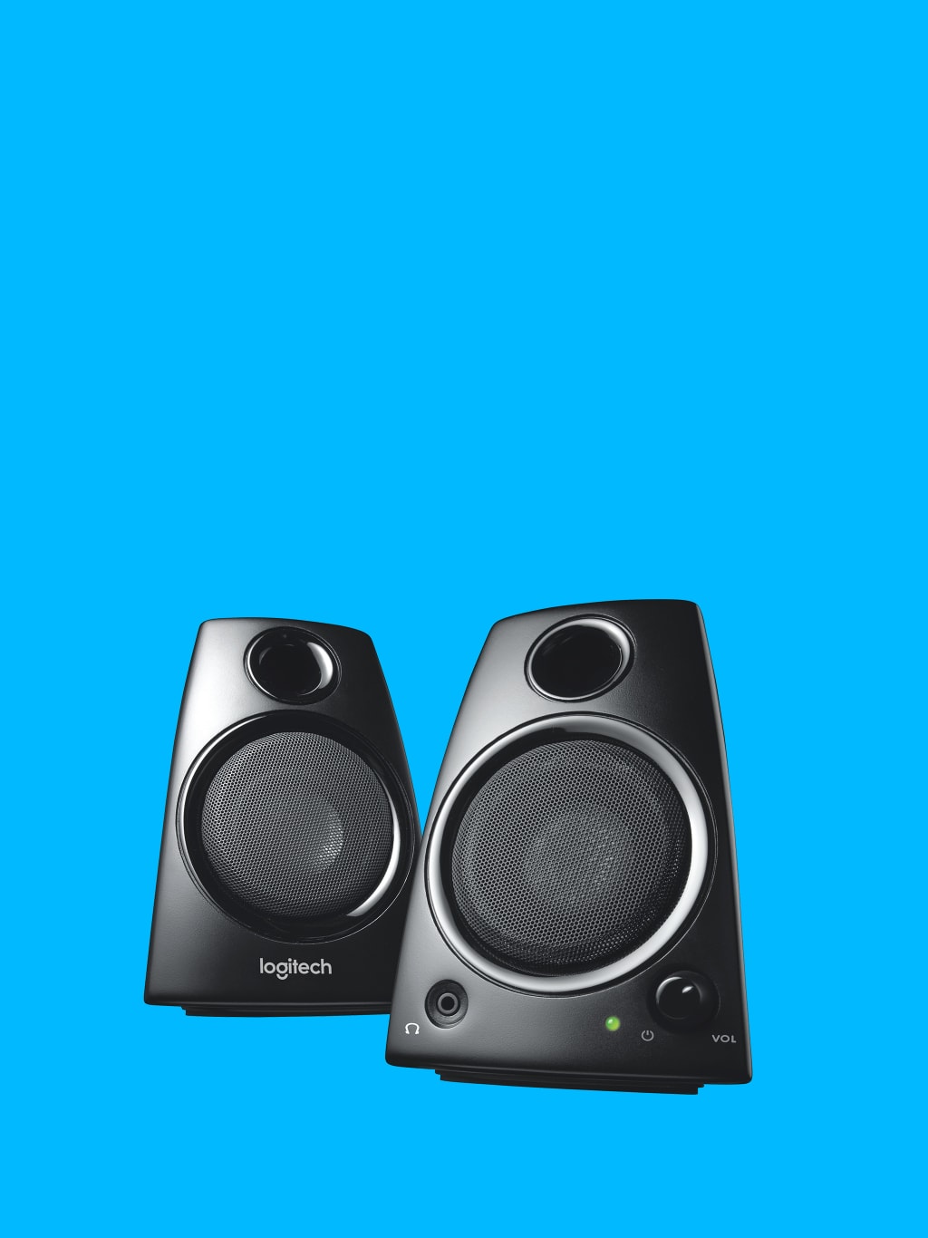 Logitech Z130 Stereo Speakers With Easy Convenient Controls Logitech Z130 Stereo Speakers With Easy Convenient Controls
