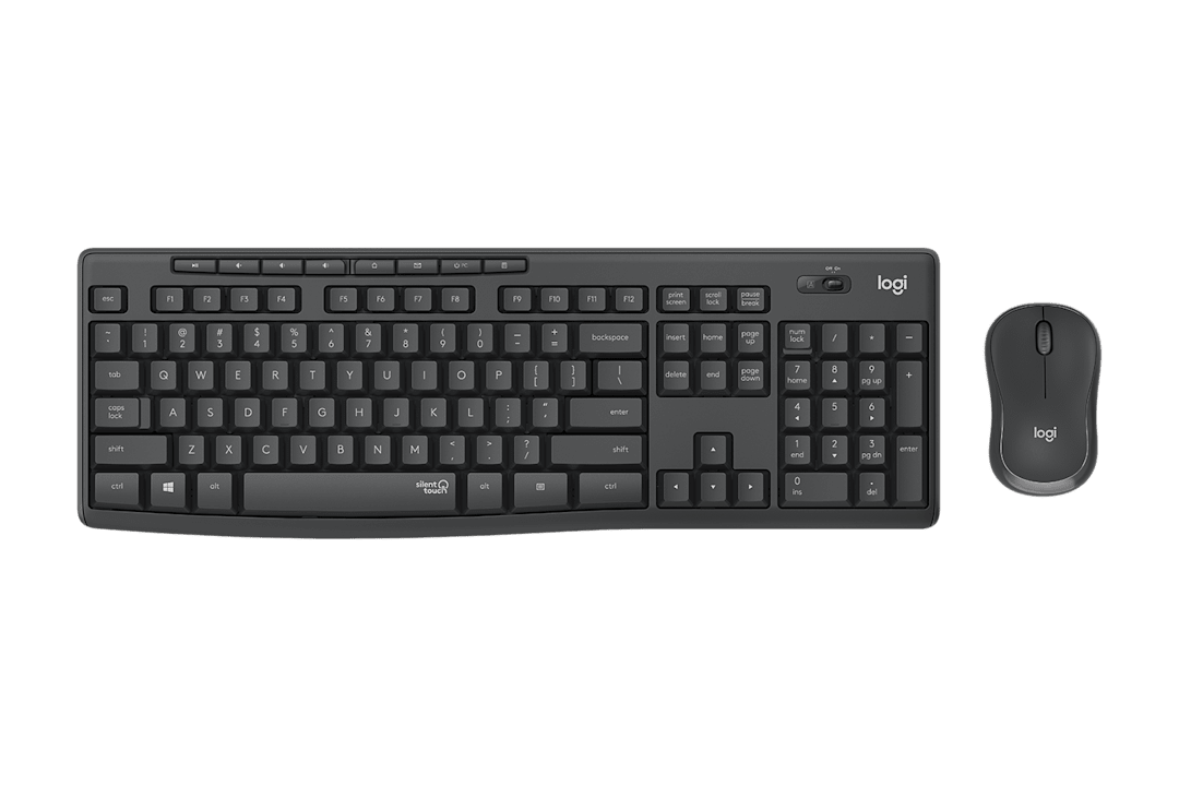 Logitech MK295 무선 사일런트 키보드(그래파이트)