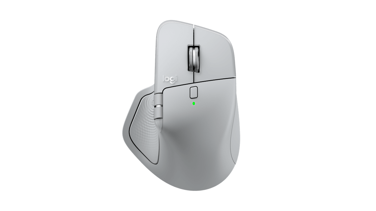 Logitech MX Master 4 top angle