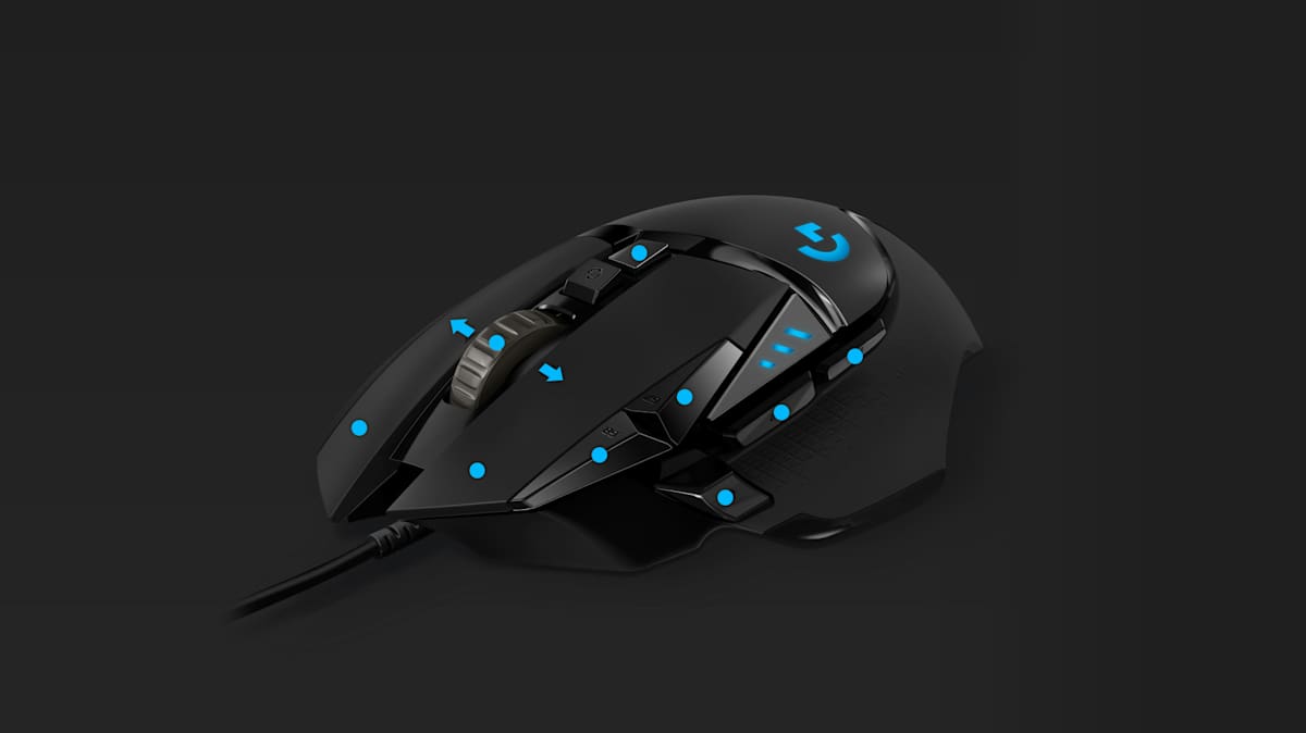 Logitech G502 HERO High-Performance Gaming Mouse