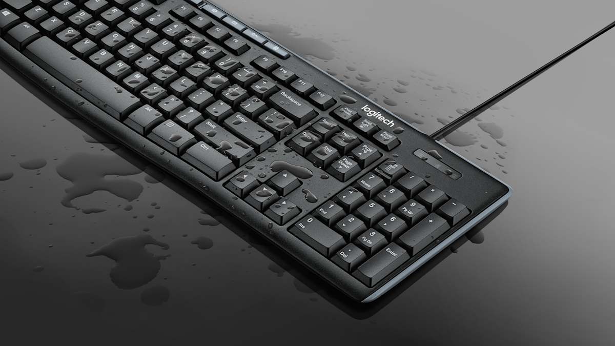 Logitech MK200 Wired Media Keyboard and Mouse Combo