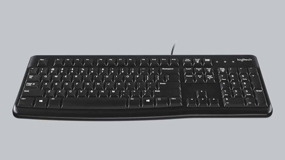 Logitech K120 Wired USB Keyboard