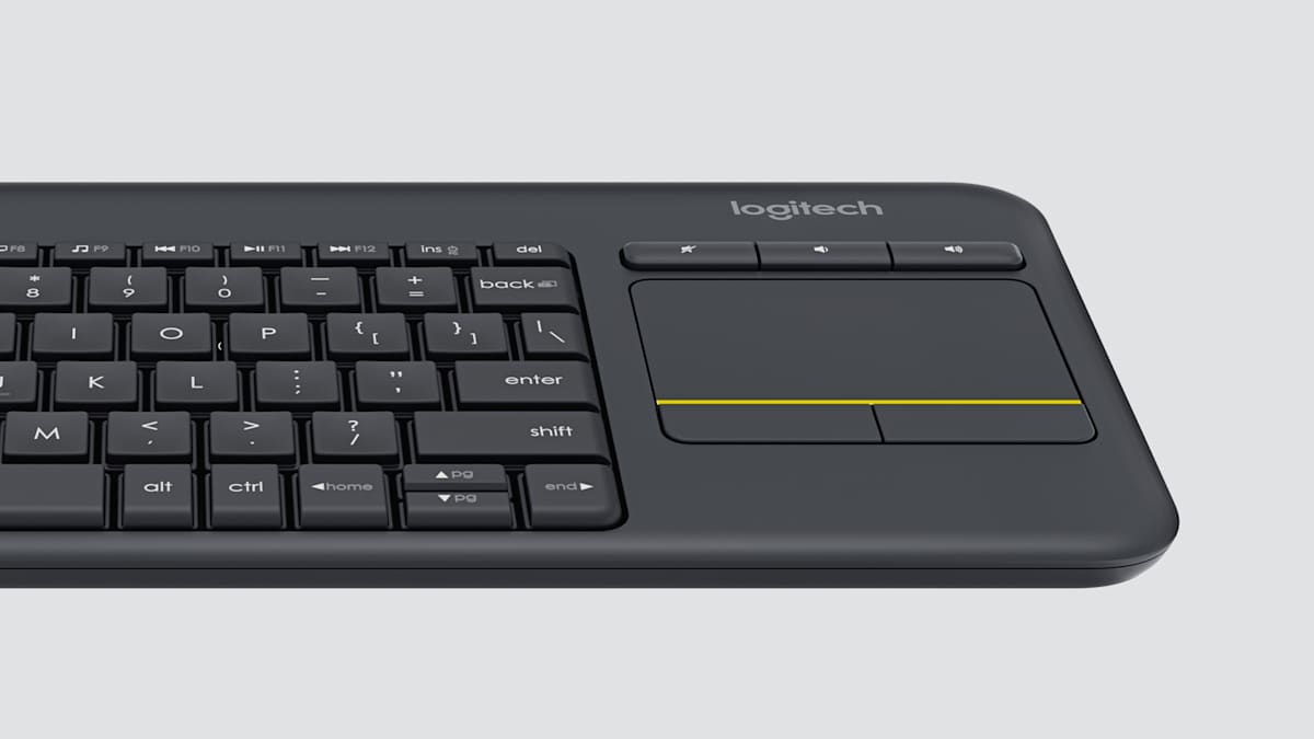 Logitech K400 Plus Wireless Touch Keyboard